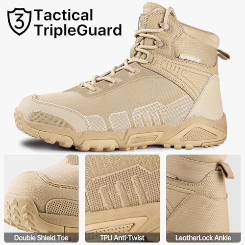 Waterproof Lightweight Tactical Work Boots G4260