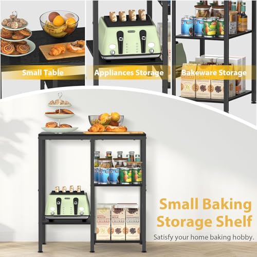 4-Tier Adjustable Metal Kitchen Storage Cart M45325