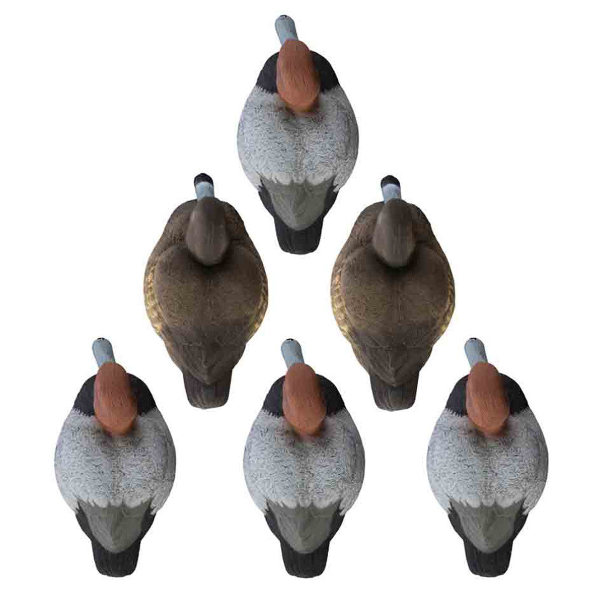 6 Pack Foam Filled Duck Decoys N57399