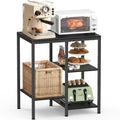 4-Tier Adjustable Metal Kitchen Storage Cart M45325