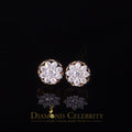 925 Silver Floral Stud Earrings X882