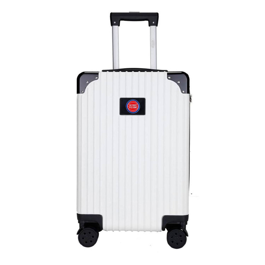 White Carry on Suitcase I13541