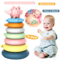 7 Pcs Soft Stacking Rings Toy C578812