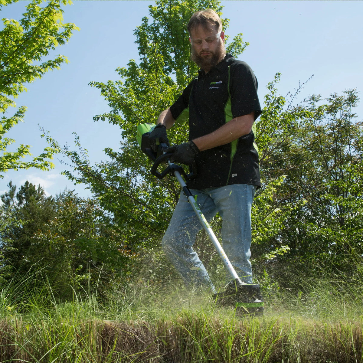 80V 16 Cordless String Trimmer with Battery & Charger W568