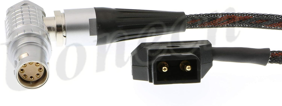 Right Angle 8 Pin Female to D-tap Power Cable Pack of 2 W473
