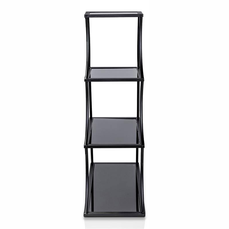 Industrial Metal 4-Shelf Bookcase L33900