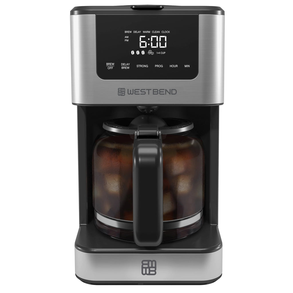 12 Cup Hot & Iced Stainless Steel Coffee Maker Z936953