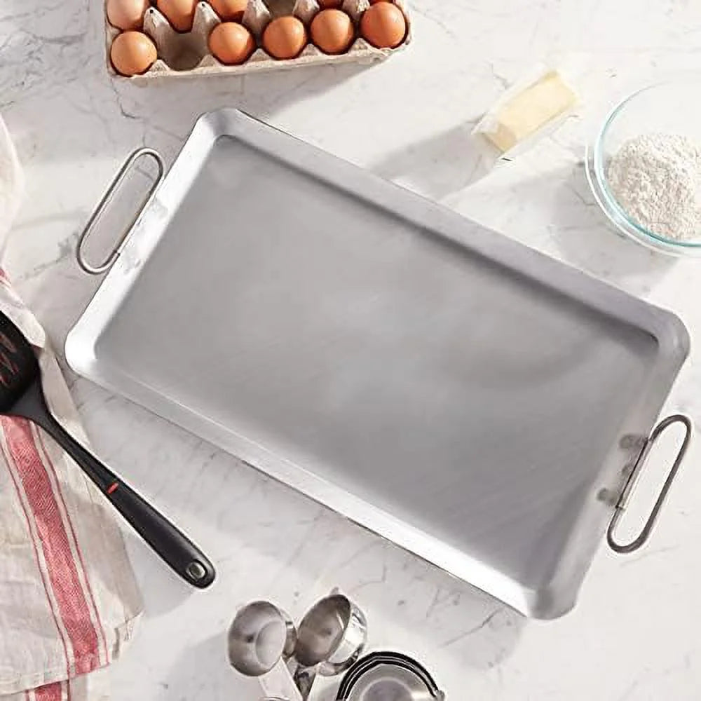 10 Gauge Steel Griddle, 12 Inch X 20 Inch O650