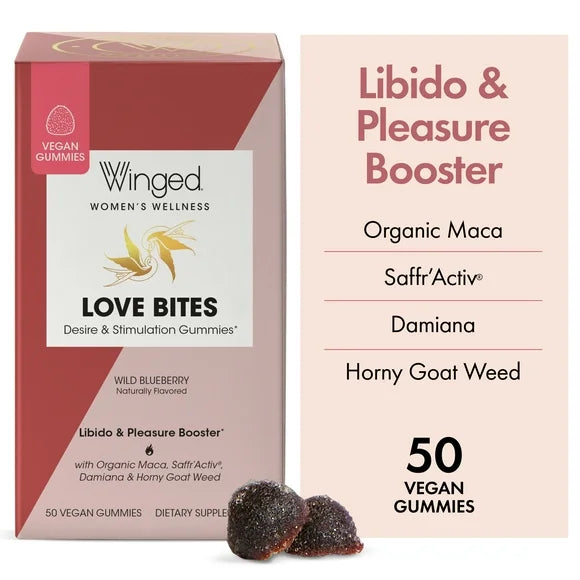 Vegan Libido and Pleasure Boosting Gummies, 50ct I939