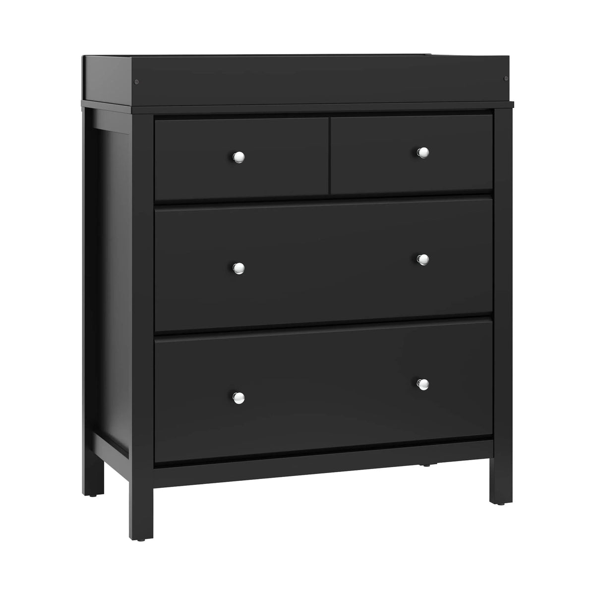 3 Drawer White Dresser B9150