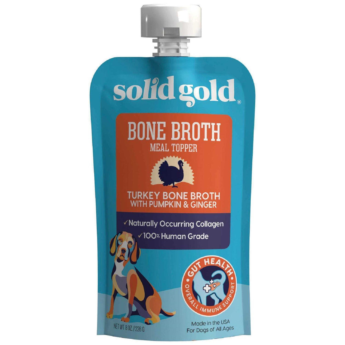 Solid Gold Turkey Bone Broth Dog Food Topper G344851