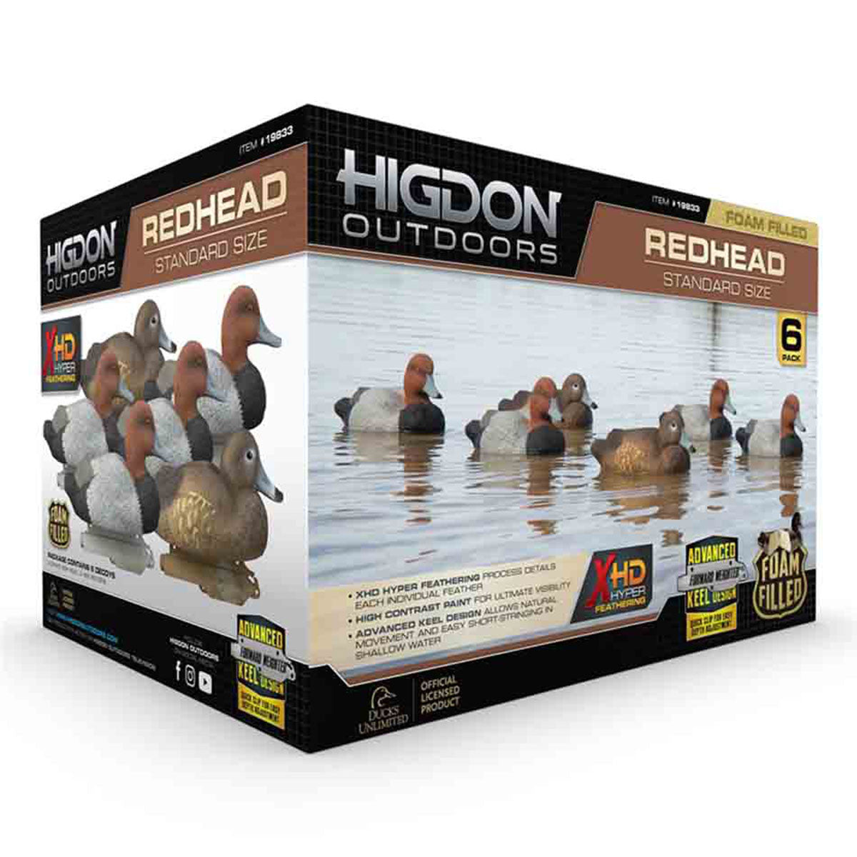 6 Pack Foam Filled Duck Decoys N57399