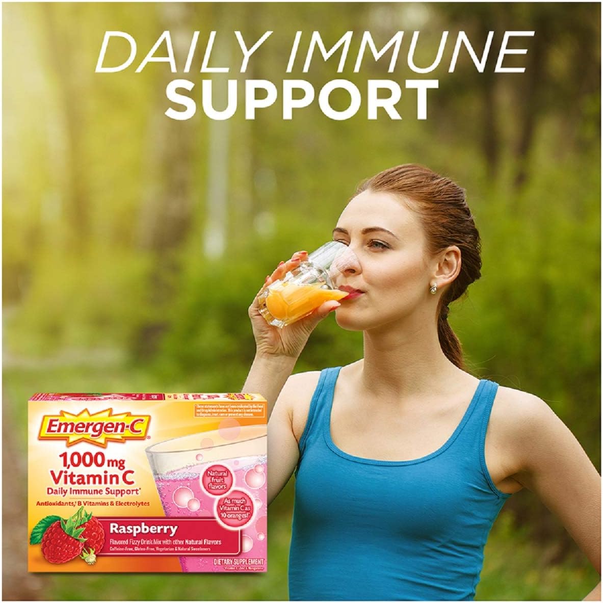 Vitamin C Energy Booster Raspberry 1000 mg 30 Packet S71682