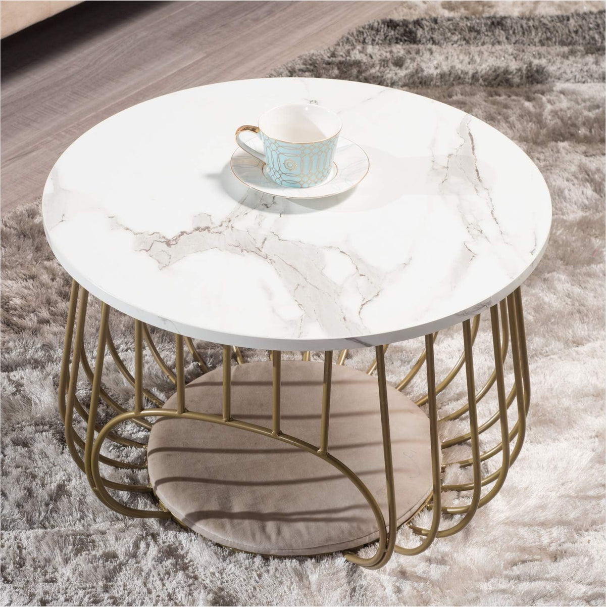 Round Coffee Table with Storage R495739