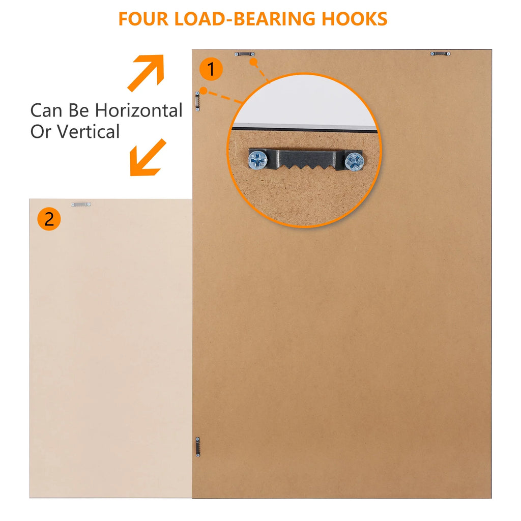 2 Pack 24''x36'' Rectangle Bathroom Vanity Wall Mirror L7179