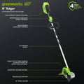 60V 8 Edger with 2.5 Ah Battery & Charger G852196