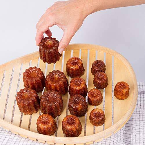 Copper Canelé Pastry Molds 4-Pack 2-Inch G608
