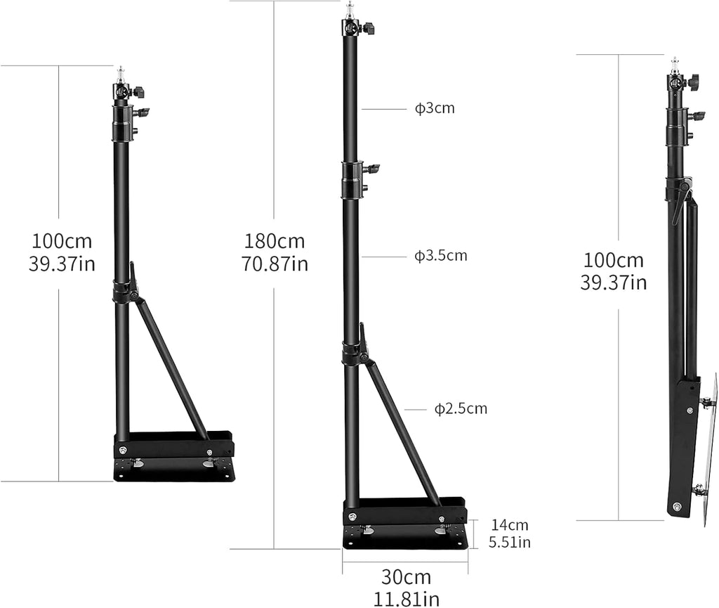 Black 5.9 Feet Camera Wall Mount J346823