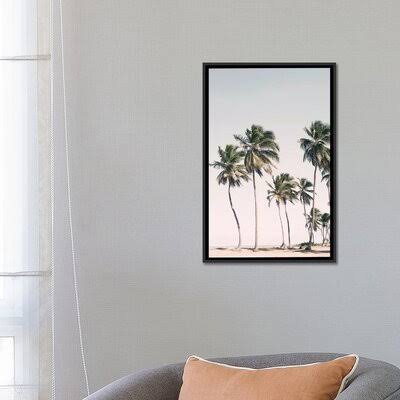 Black Framed Canvas Photograph Print M325