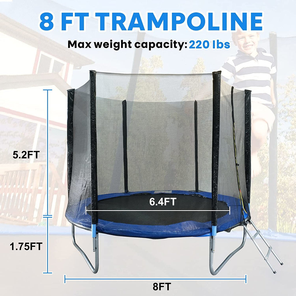 8FT Trampoline E9132