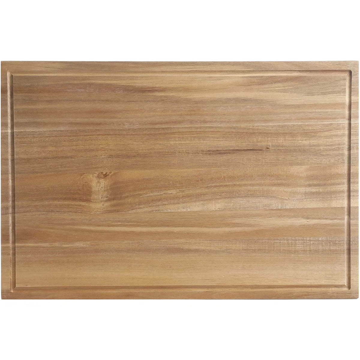 Acacia Wood Cutting Board with Juice Groove R546841
