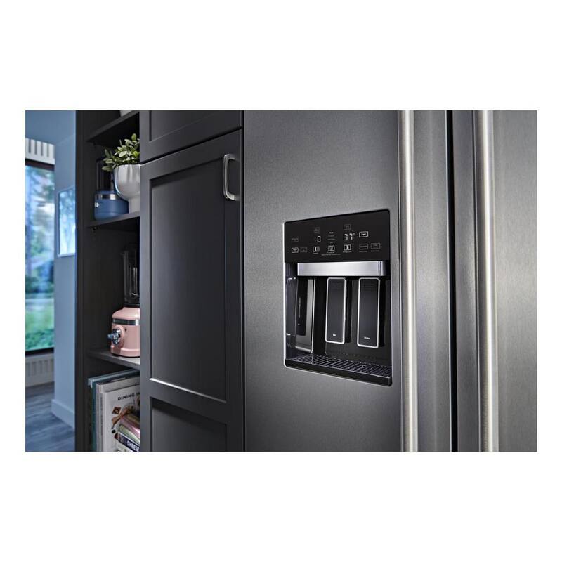 Countertop Depth Side-by-Side Refrigerator in Stainless Steel A196540