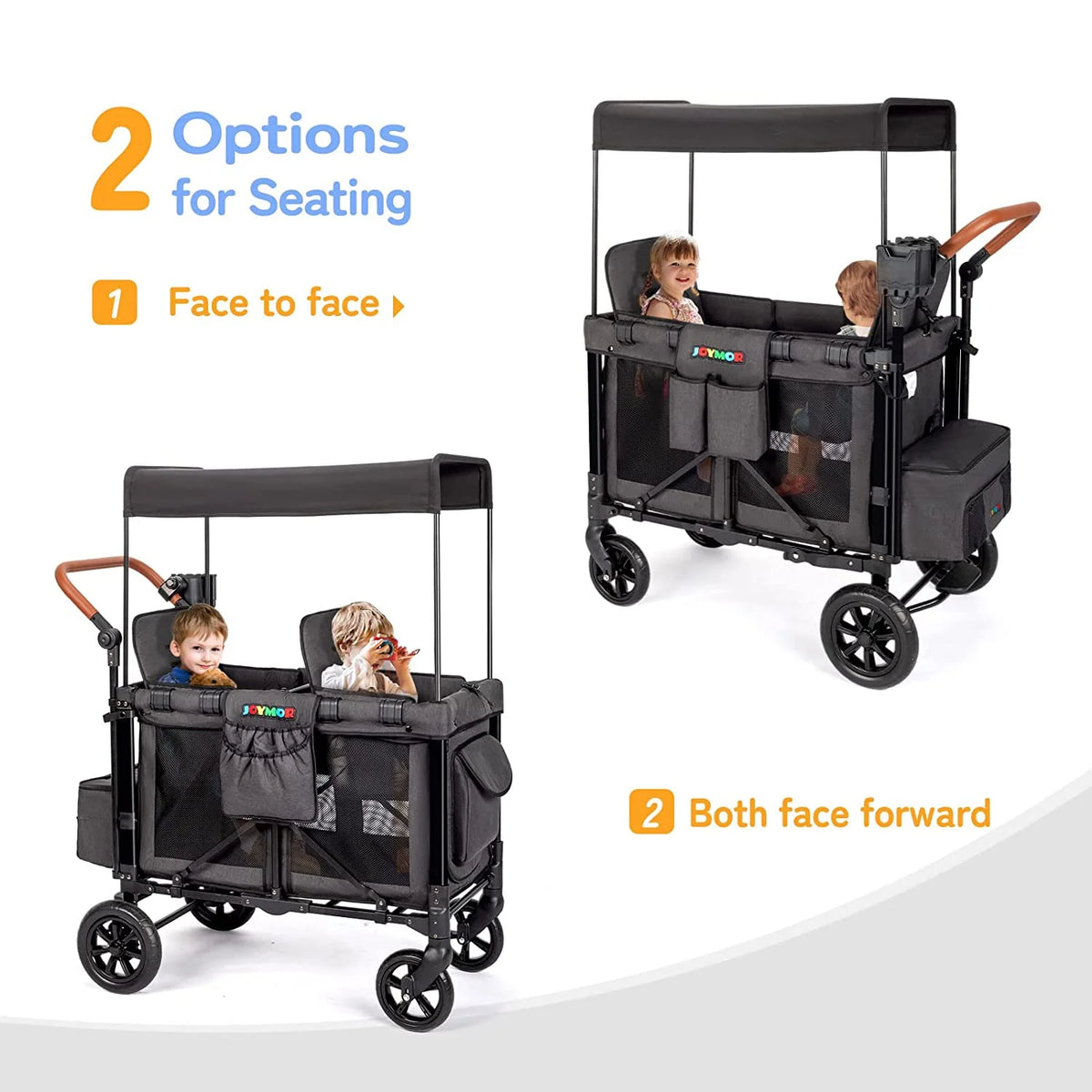 Double Stroller Wagon for 2 Kids T11456
