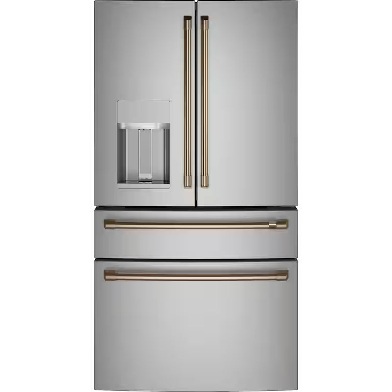 Refrigerator Handle Kit in Brushed Bronze I18745