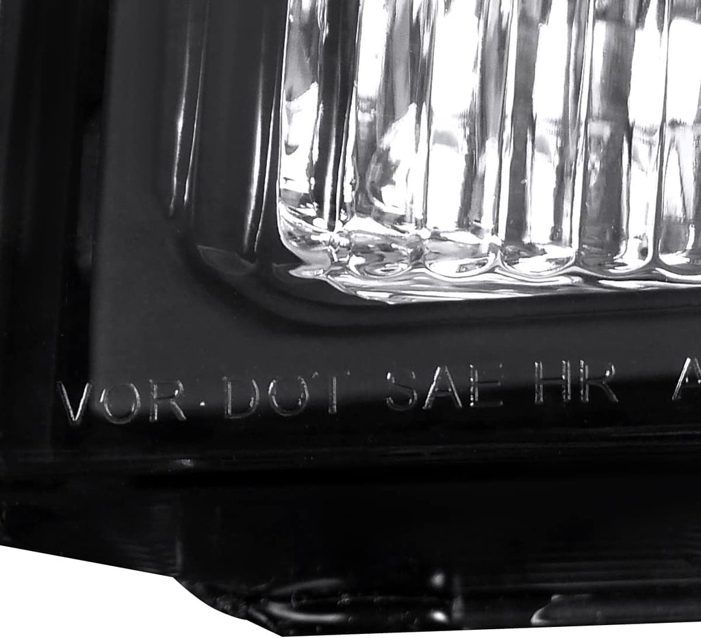 Euro Black Headlights Pair U913