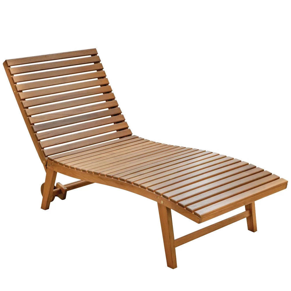 Teak Pool Lounge Chair Y976661