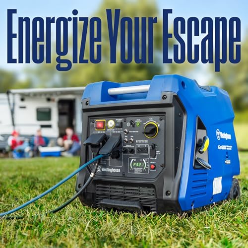 5000 Peak Watt Dual Fuel Portable Inverter Generator Z46564