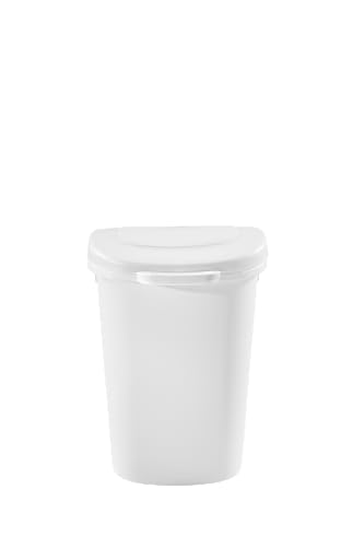 13 Gallon Black Touch Top Trash Can K9986