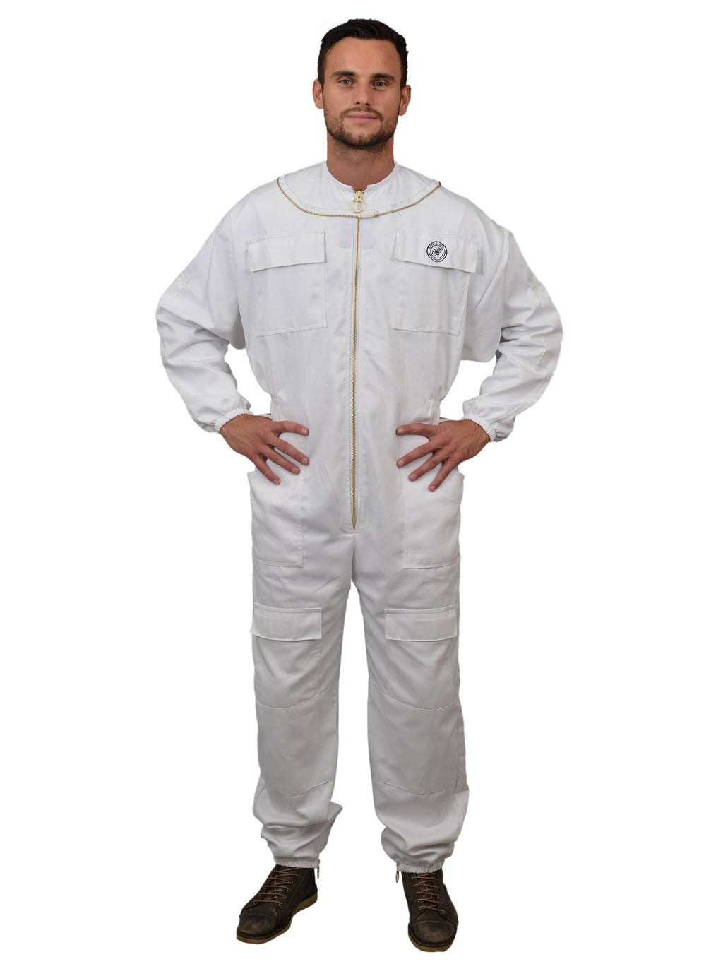 Polycotton Beekeeping Suit with Square Veil (Small) A59905