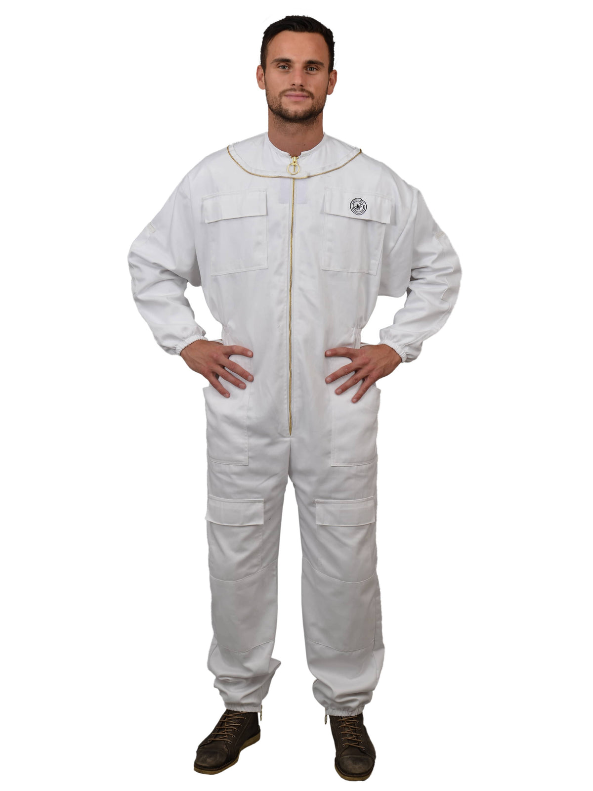 Polycotton Beekeeping Suit with Square Veil (Small) A59905
