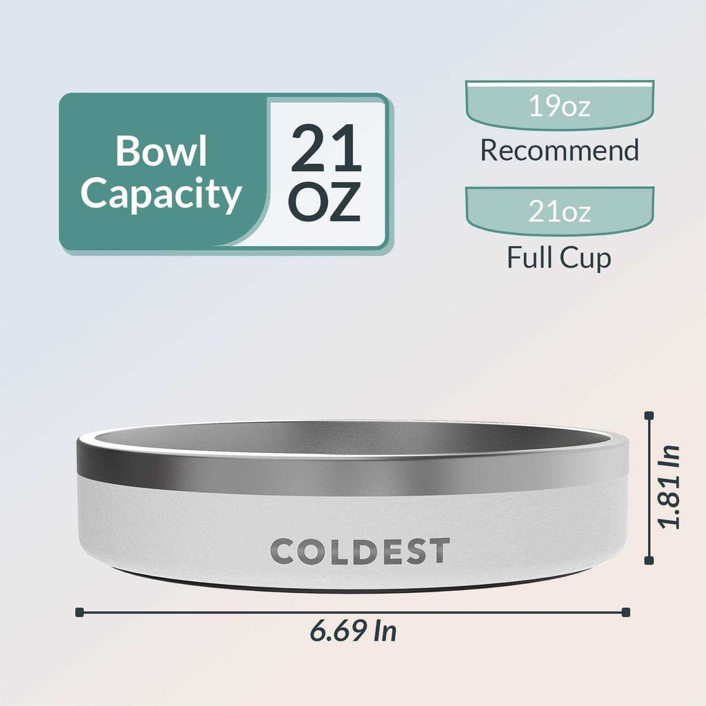 Stainless Steel Non Slip Insulated Dog Bowl H50268