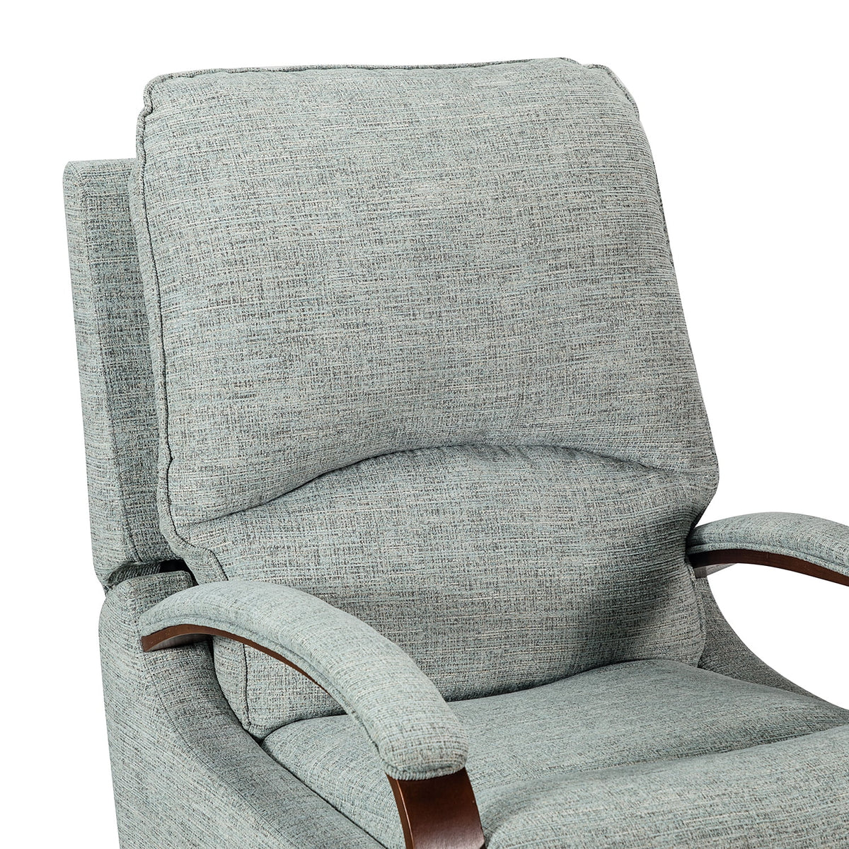 Sage Upholstered Rocking Recliner Chair with Metal Base S319