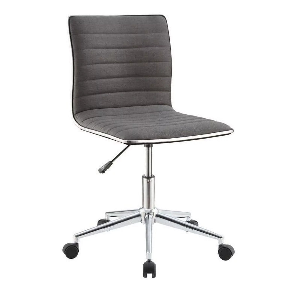 4 Piece Set with Desk Mobile File Cabinet Office Chair and Bookcase L435621
