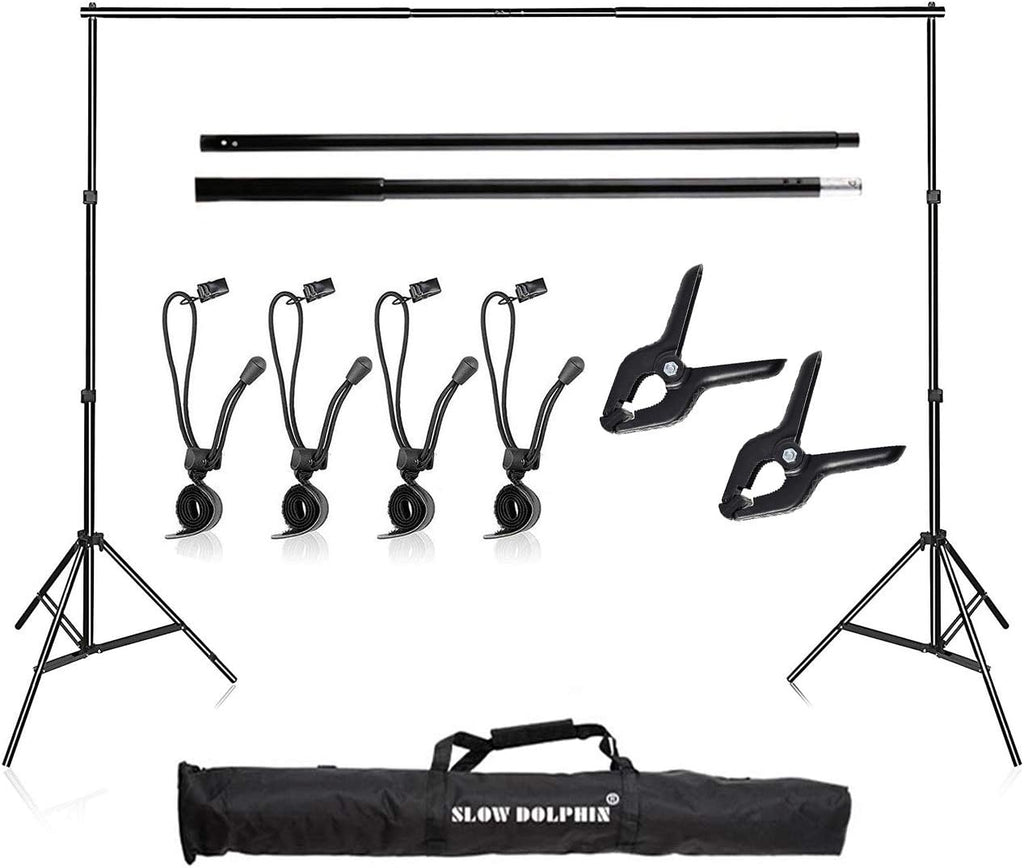 Adjustable Backdrop Support System Kit with Carry Bag R9091