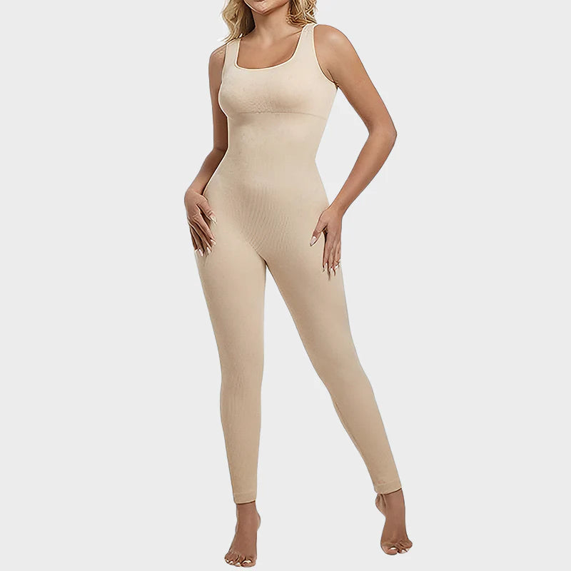 Square Neck Sport Jumpsuit A512588