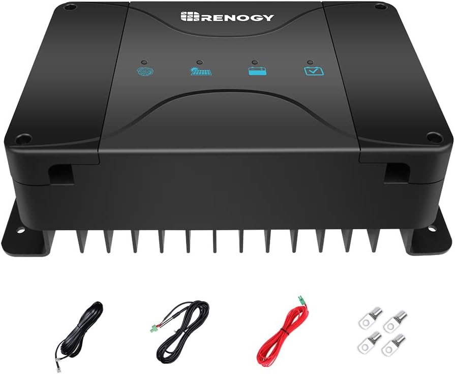 12V 50A DC MPPT Charger for Gel, AGM, and Lithium Batteries U60369