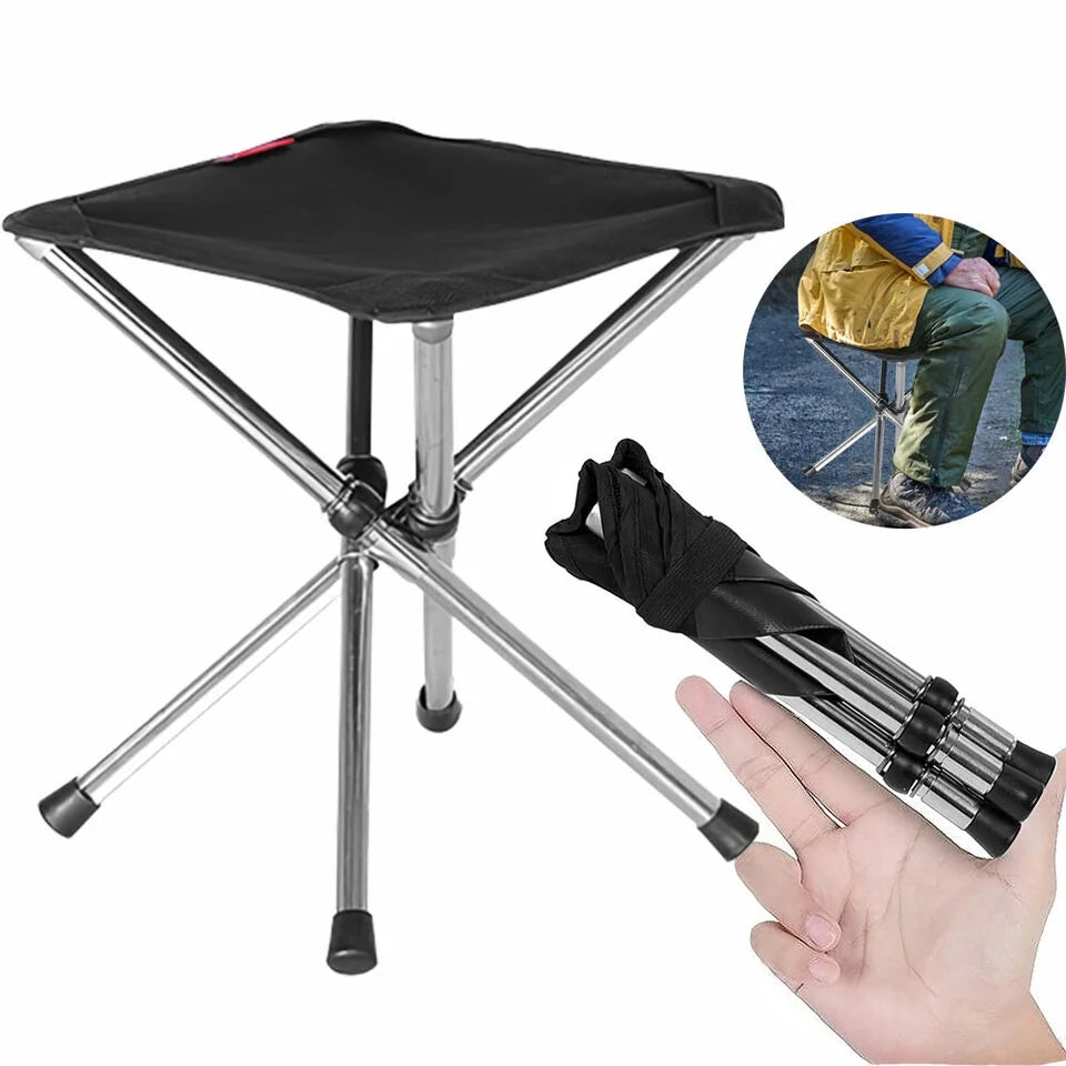 Folding Camping Stool with Carry Bag N484