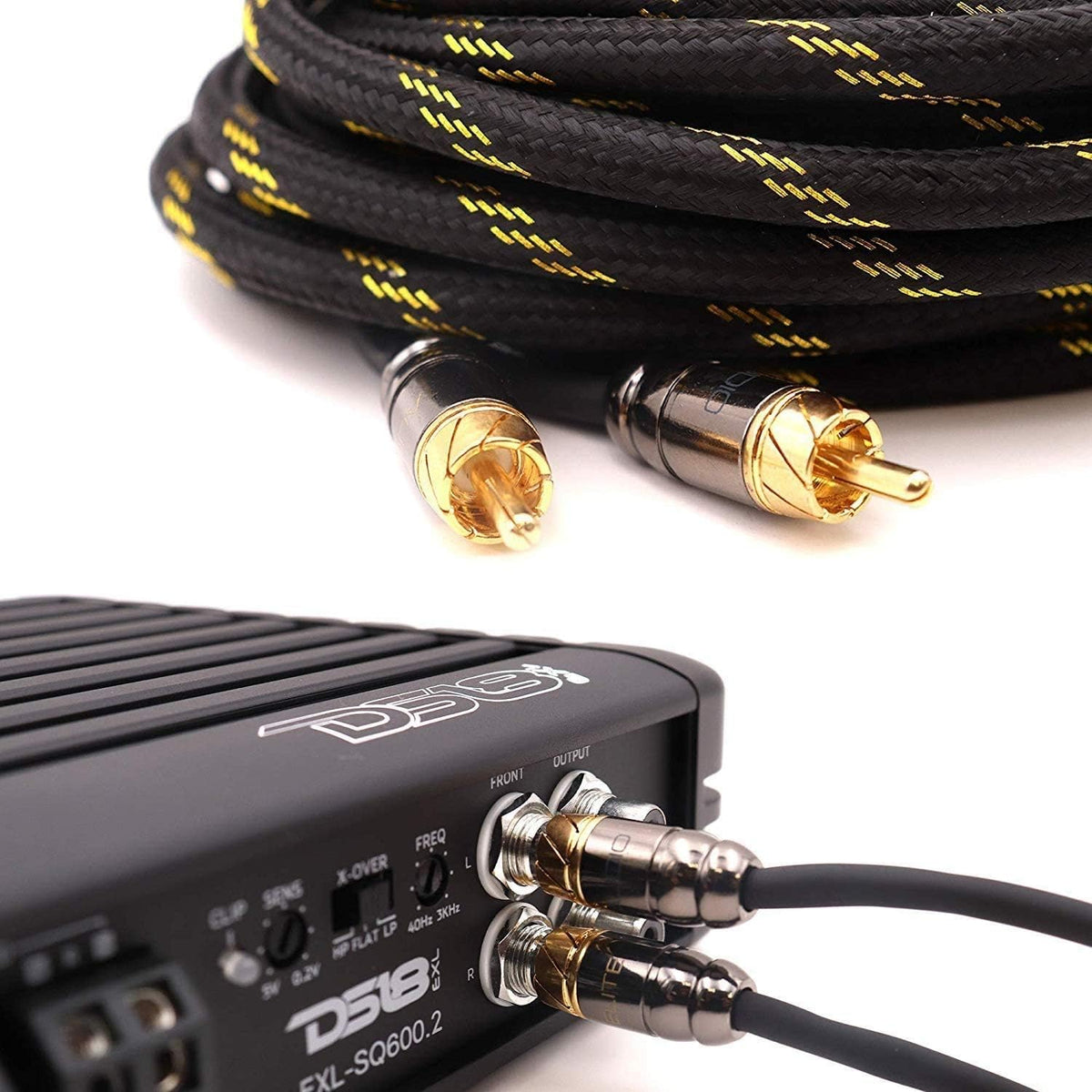 12 ft 2 Channel RCA Audio Interconnect Cable K635962