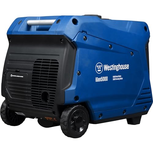 5000 Peak Watt Dual Fuel Portable Inverter Generator Z46564