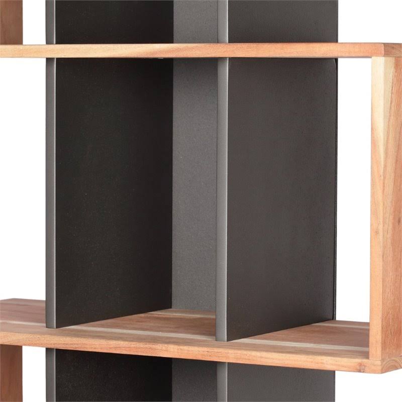 Natural Acacia Wood Bookcase Q650880