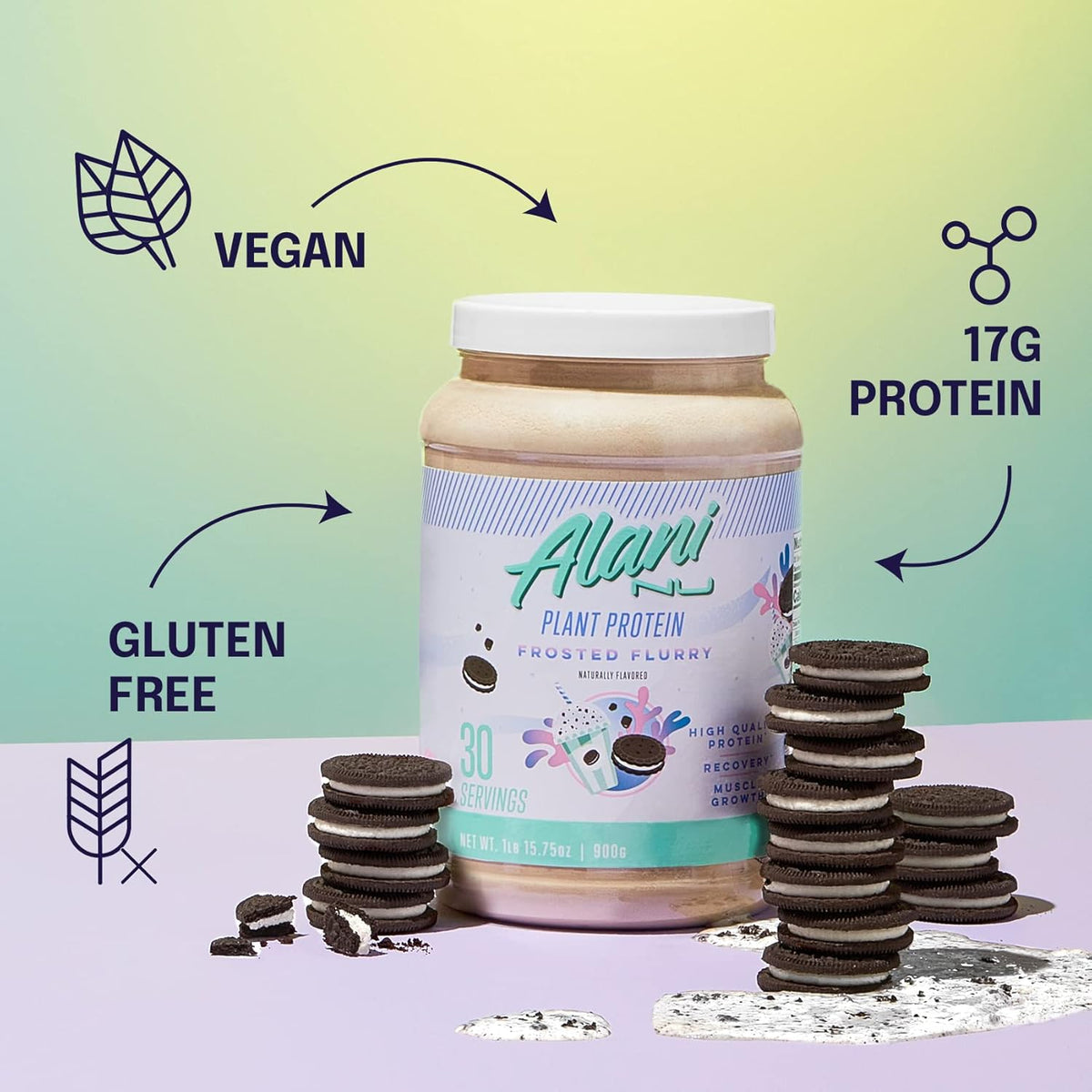 Plant Protein Frosted Flurry 1.15 Lbs. 30 Servings V5534