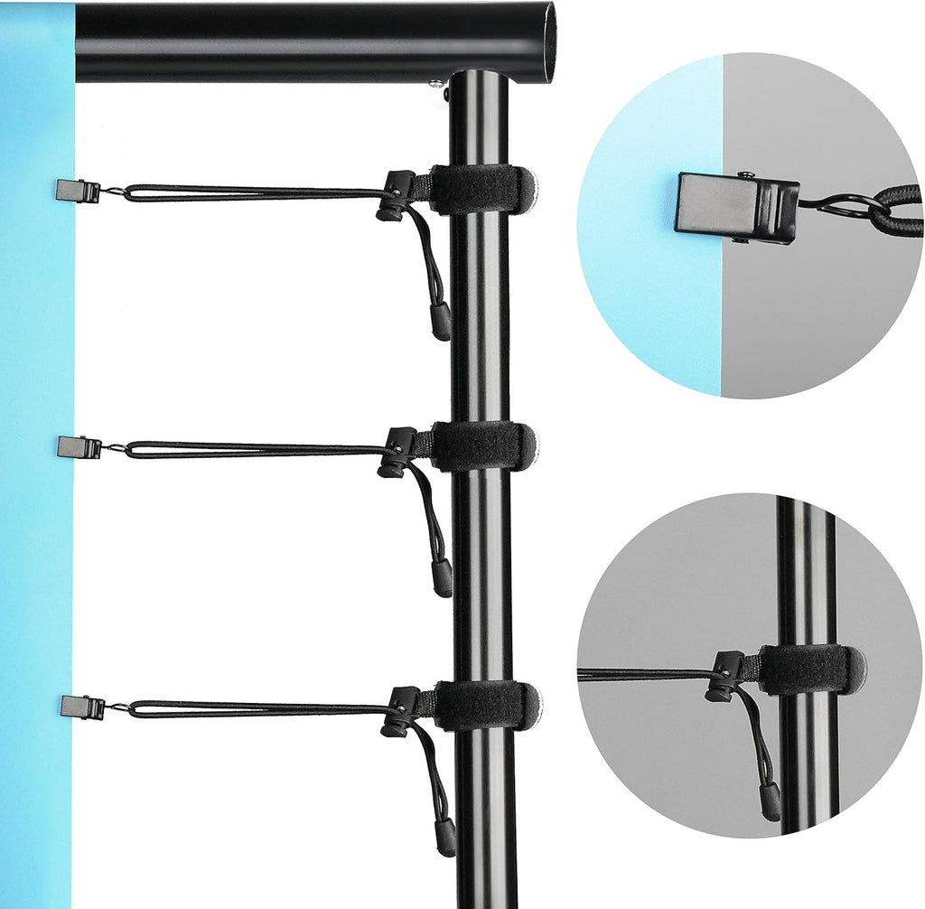 Adjustable Backdrop Support System Kit with Carry Bag R9091