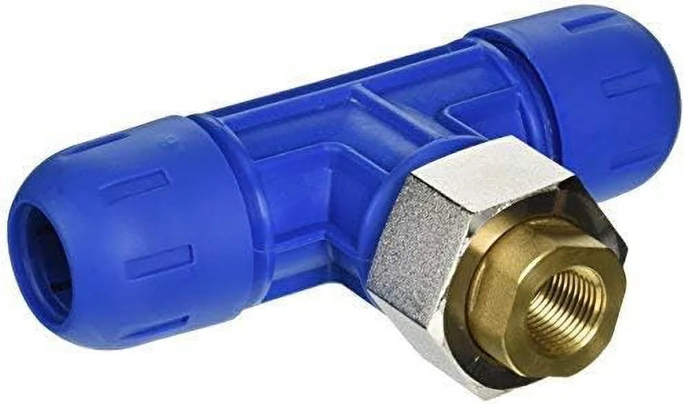 1/2" FNPT Reducing Tee for Aluminum Tubing X11279