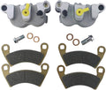 Front Left Right Brake Caliper Set with Pads Pack of 2 I9244