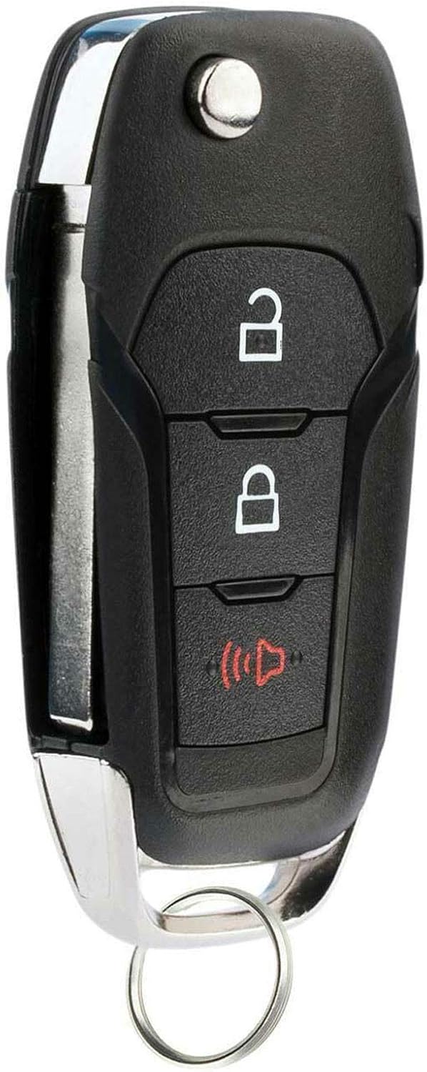 2 Pack Flip Key Remote Fob for Ford Fusion N97899