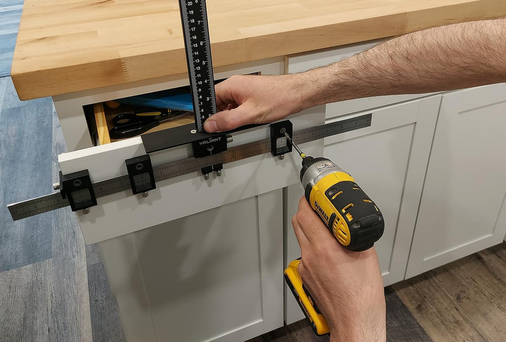 Adjustable Cabinet Hardware Jig Drill Guide Q69950